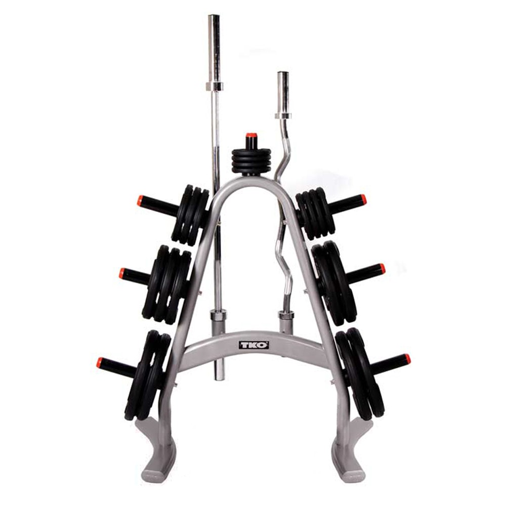 OLYMPIC PLATE TREE W/ BAR HOLDERS