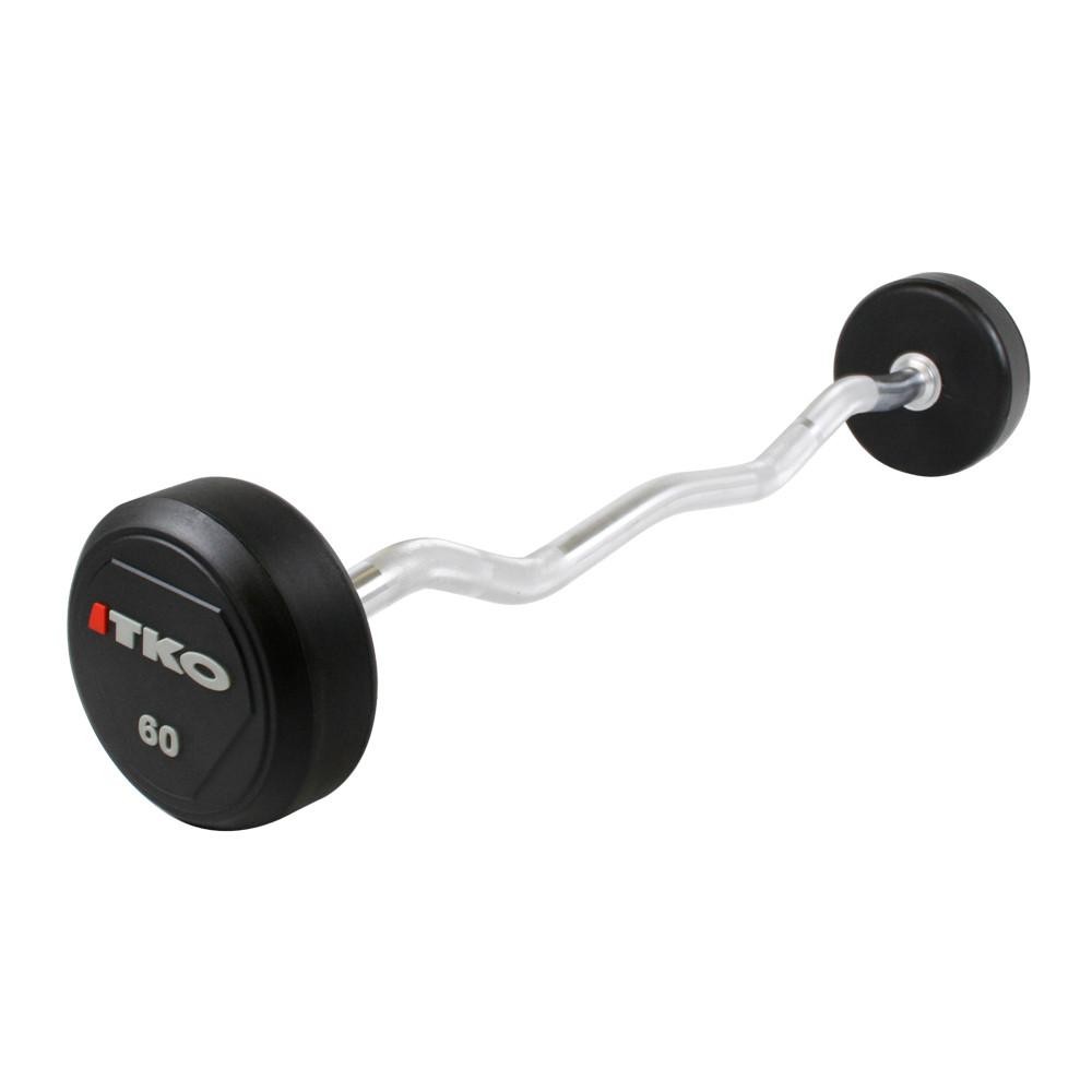 20 - 110 LB. TKO URETHANE CURL BAR Set