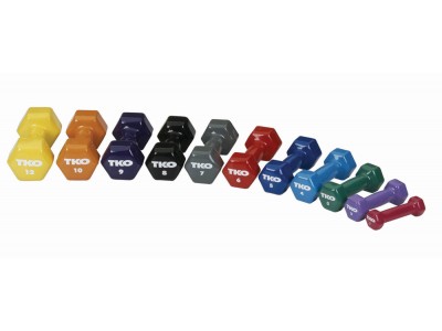 VINYL COATED DUMBBELLS