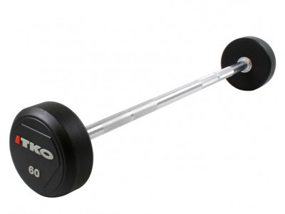 20 - 110 LB TKO URETHANE STRAIGHT BAR SET 