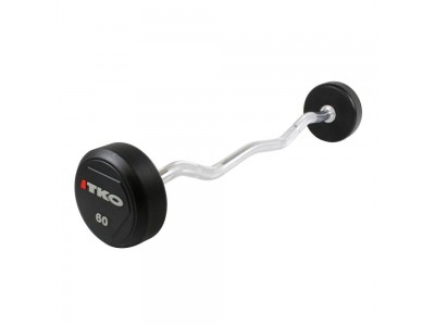 20 - 110 LB. TKO URETHANE CURL BAR Set