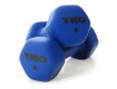 NEOPRENE Coated DUMBBELLS, BLUE 