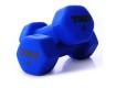 NEOPRENE Coated DUMBBELLS, BLUE 