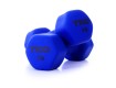 NEOPRENE Coated DUMBBELLS, BLUE 